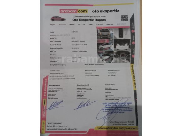 Sahibinden Exper raporlu Honda Jazz 1.4 Fun 2012 Model
