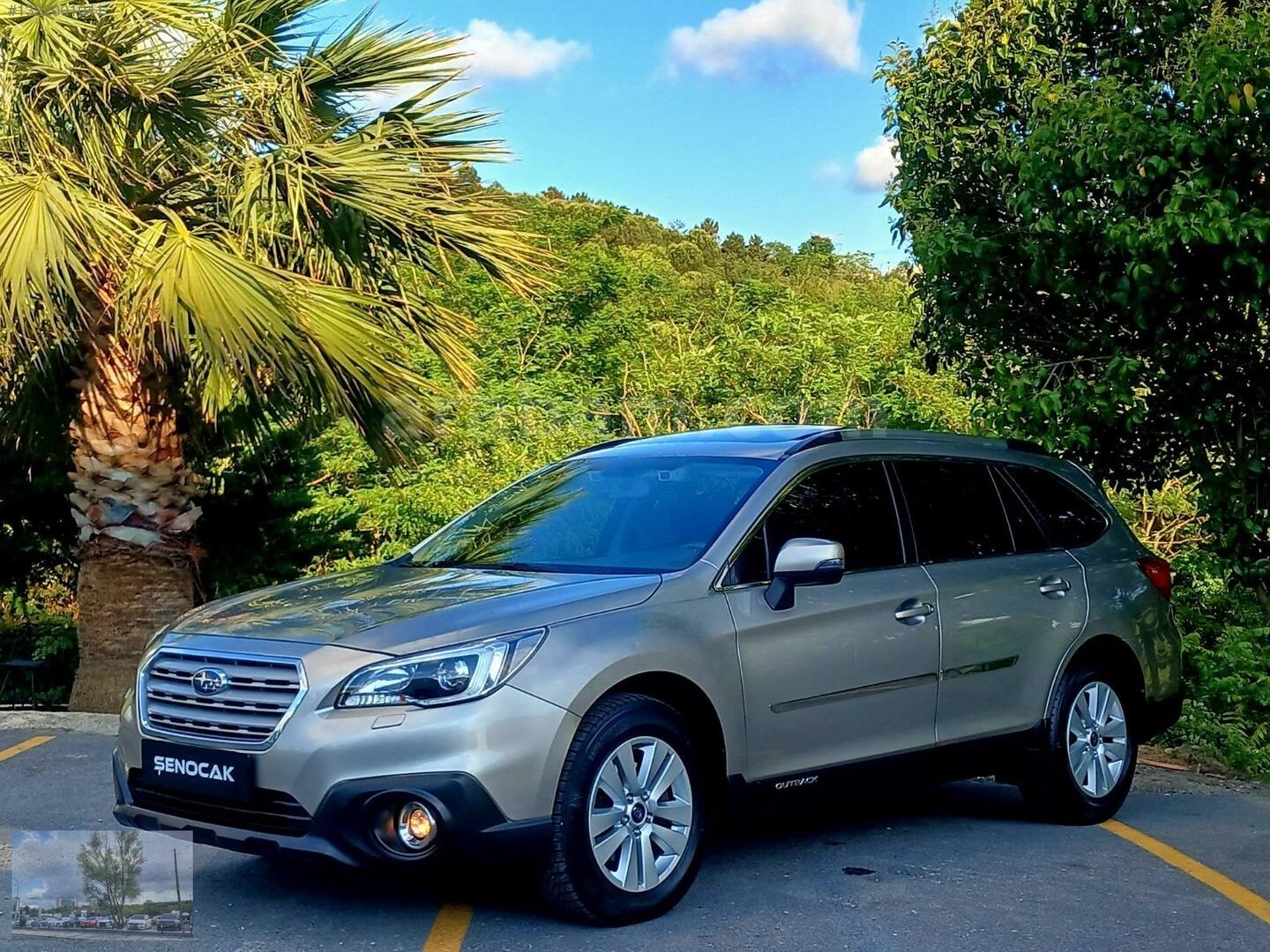 2015 SUBARU OUTBACK 2.0D 150HP 4X4 BOXER LIMITED/ISITMA/SUNROOF 2