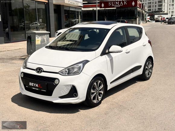 2017 HYUNDAİ İ10 ELİTE SUNROOF'LU OTOMATİK 0.99KREDİ 12TAKSİT