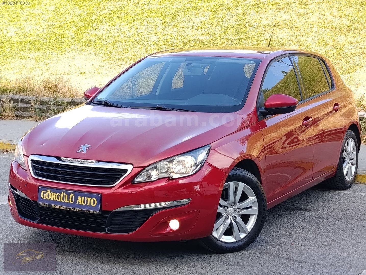 Galeriden Peugeot 308 1.2 PureTech Active 2017 Model İstanbul 153.000 km Kırmızı 2