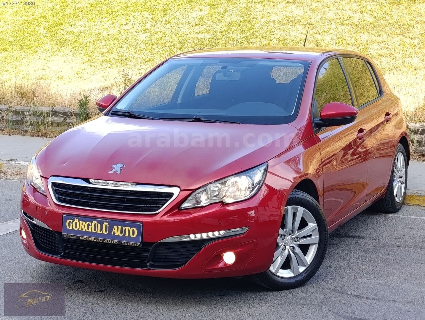 Galeriden Peugeot 308 1.2 PureTech Active 2017 Model İstanbul 153.000 km Kırmızı 1