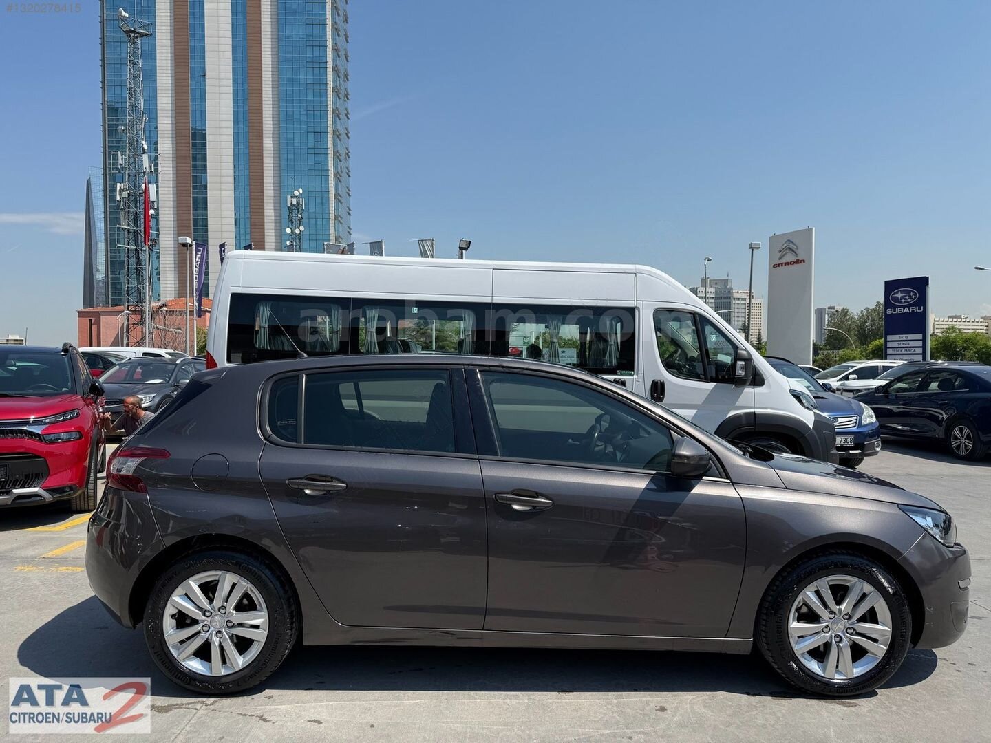 Galeriden Peugeot 308 1.2 PureTech Active 2014 Model Ankara 169.420 km Füme 4