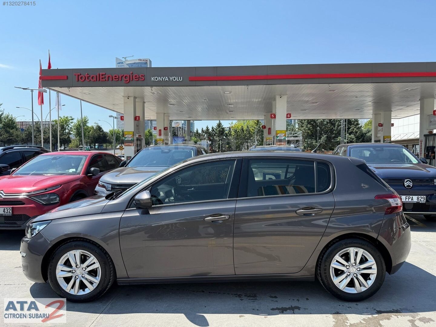 Galeriden Peugeot 308 1.2 PureTech Active 2014 Model Ankara 169.420 km Füme 5