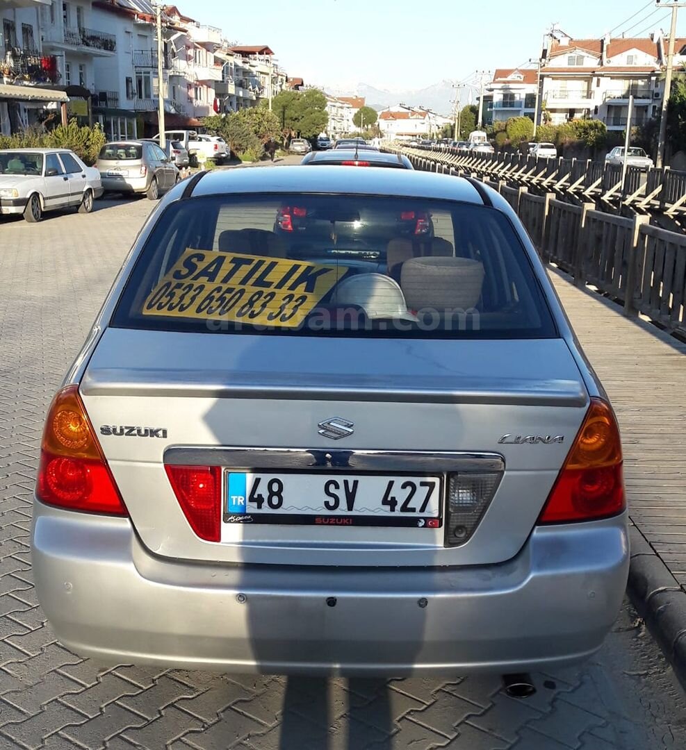 Sahibinden Suzuki Liana 1.6 GLX 2002 Model Muğla 310.000 km Gri (Gümüş) 2