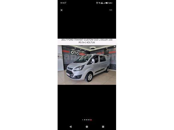 Sahibinden Ford Transit Custom 310 L Trend 2017 Model