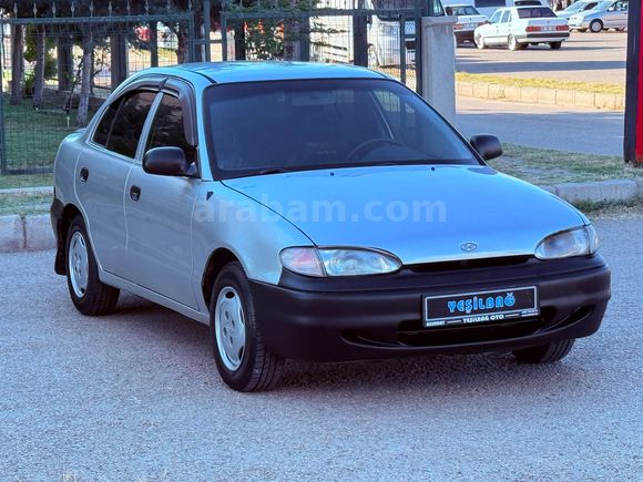 1996 HYUNDAİ 1.5 GLS KLİMA BUZZ KASA KALEM GİBİ 
