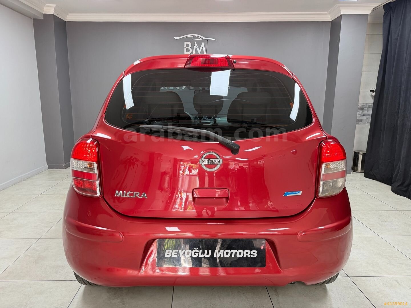 Galeriden Nissan Micra 1.2 Punch 2012 Model İstanbul 142.000 km Kırmızı 5