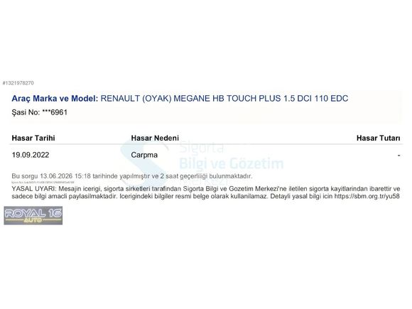 SADECE 72 BİN DE 2015 1.5 DCİ EDC TOUCH PLUS