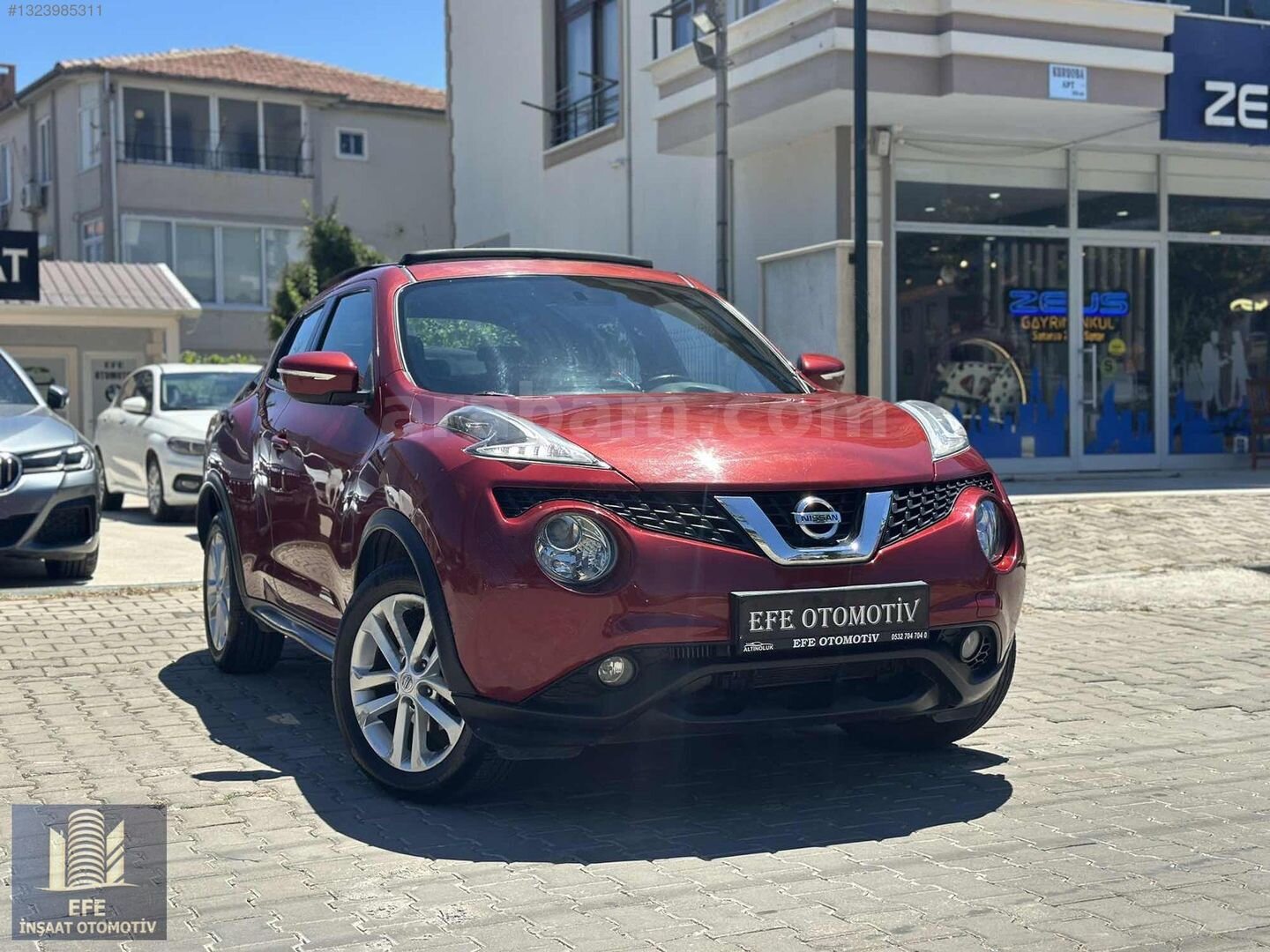 Galeriden Nissan Juke 1.2 TC Sky Pack 2014 Model Balıkesir 71.000 km Kırmızı 2