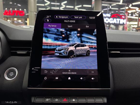 *YUNUS AUTO* 2025 CLİO TECHNO ESPRİT ALPİNE ZENON/HAYALET/Ş.TAKP