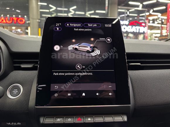 *YUNUS AUTO* 2025 CLİO TECHNO ESPRİT ALPİNE ZENON/HAYALET/Ş.TAKP