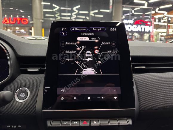 *YUNUS AUTO* 2025 CLİO TECHNO ESPRİT ALPİNE ZENON/HAYALET/Ş.TAKP