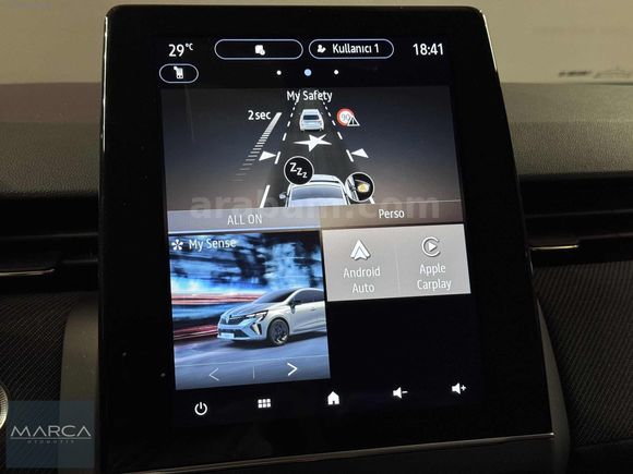 MARCA 2025 RENAULT CLİO TECHNO ESPRİT ALPHINE/HATASIZ/18.500KM