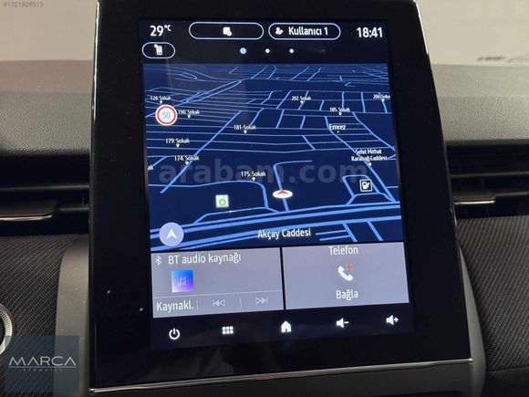 MARCA 2025 RENAULT CLİO TECHNO ESPRİT ALPHINE/HATASIZ/18.500KM