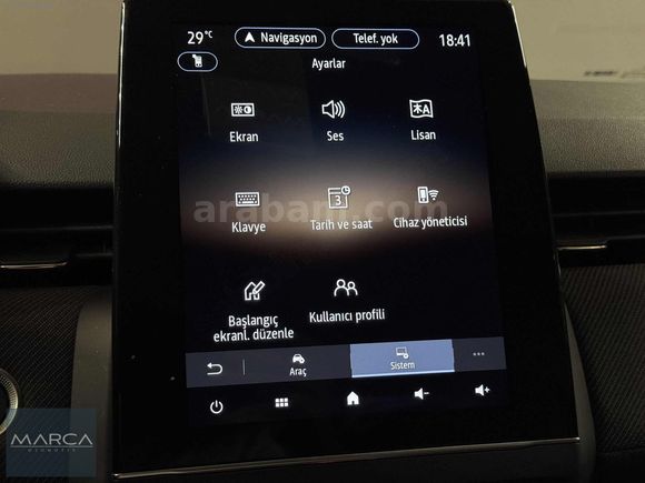 MARCA 2025 RENAULT CLİO TECHNO ESPRİT ALPHINE/HATASIZ/18.500KM