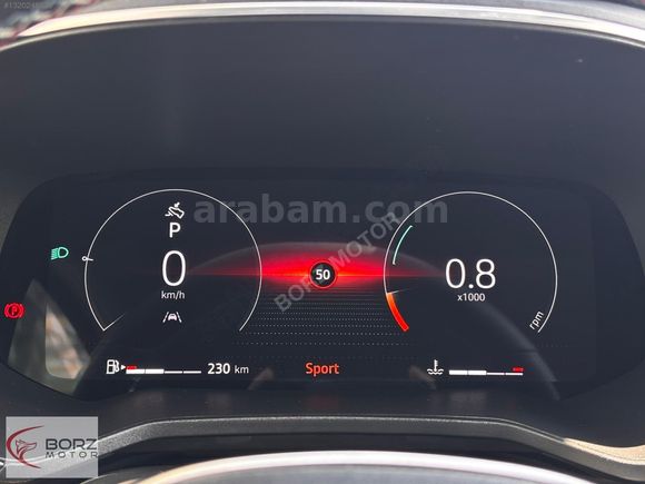 BORZ MOTOR'DAN2025 RENAULT CLİO T.ESPRİT ALPHİNE HATASIZ 9.000KM