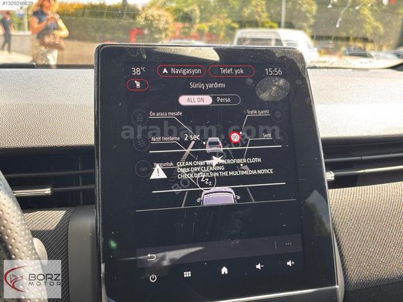 BORZ MOTOR'DAN2025 RENAULT CLİO T.ESPRİT ALPHİNE HATASIZ 9.000KM