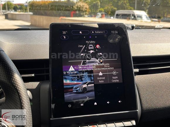 BORZ MOTOR'DAN2025 RENAULT CLİO T.ESPRİT ALPHİNE HATASIZ 9.000KM