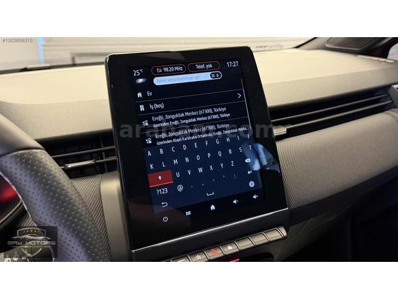HATASIZ RENAULT CLİO TECHNO ESPRIT ALPİNE LANSMAN B. EKRAN 14KM