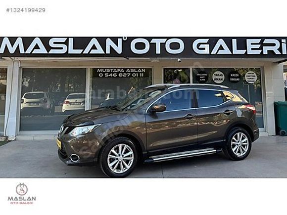 *MASLAN* 2014 NİSSAN QASHQAİ*1.2 DIG-T*CAM TAVAN*DEĞİŞENSİZ*
