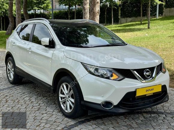 2017 MODEL NİSSAN QASHGAİ 1.2DIG-T SKYPACK CAM TAVAN 23-36 VADE