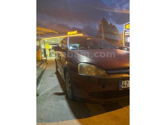 Sahibinden Opel Corsa 1.0 Comfort 2003 Model  232.000 km Bordo