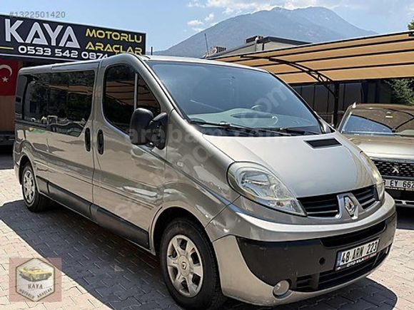 2012TRAFİC 9+1 MİNİBÜS MOTOR YENİ SORUNSUZ ÇEKİ KANCALI