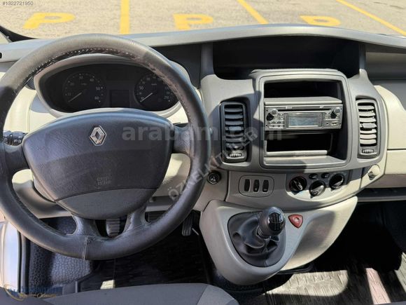 2014 MODEL PANELVAN TRAFİC UZUN ŞASE 190 BİNDE KLİMALI