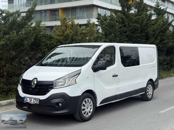 2017 TRAFİC UZUN ŞASE ORJİNAL 5+1 255.XXX KM DEĞİŞENSİZ