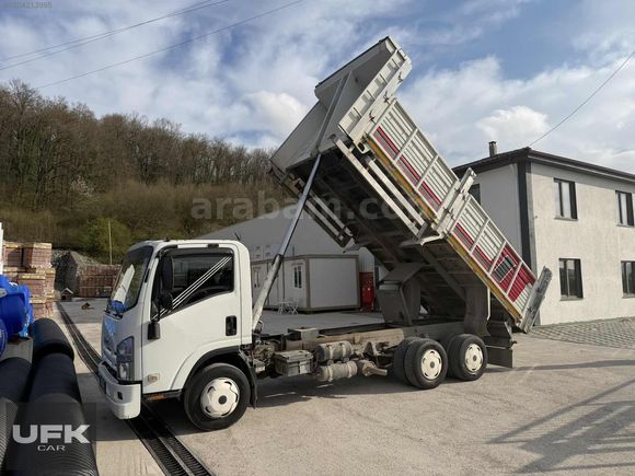 UFKCAR ISUZU NPR3D YORULMAMIŞ SERVİS BAKIMLI DAMPER KASA