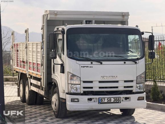 UFKCAR ISUZU NPR3D YORULMAMIŞ SERVİS BAKIMLI DAMPER KASA