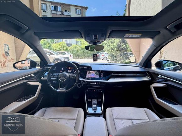 CARVEN AUTO'DAN 2021 AUDİ A3 30 TFSI ADVANCE HİBRİT
