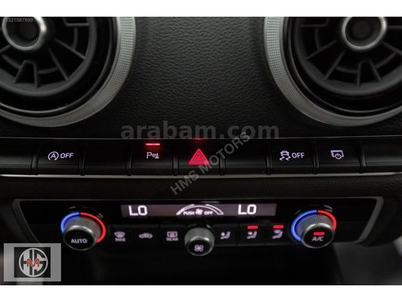 2019 AUDI A3 SEDAN CAM TAVAN