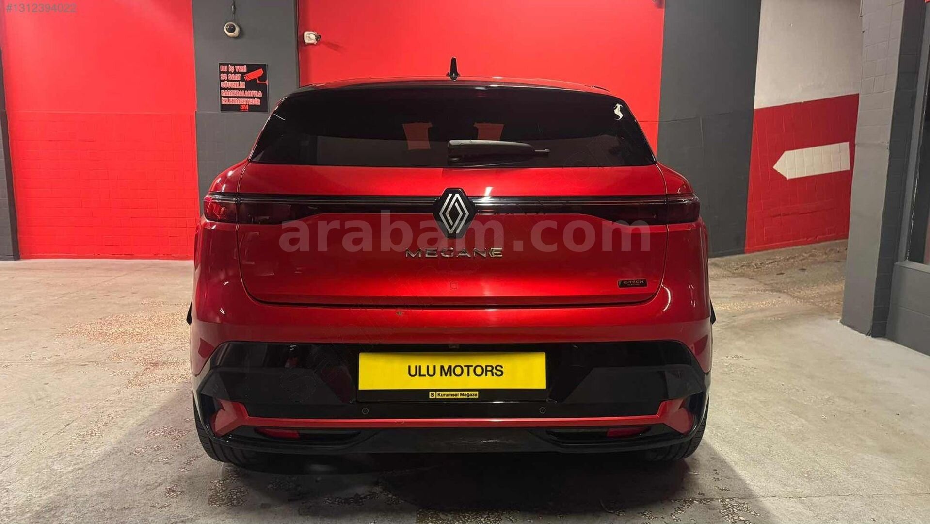 Galeriden Renault Megane E-Tech Iconic 2023 Model Ankara 43.000 km Kırmızı 4