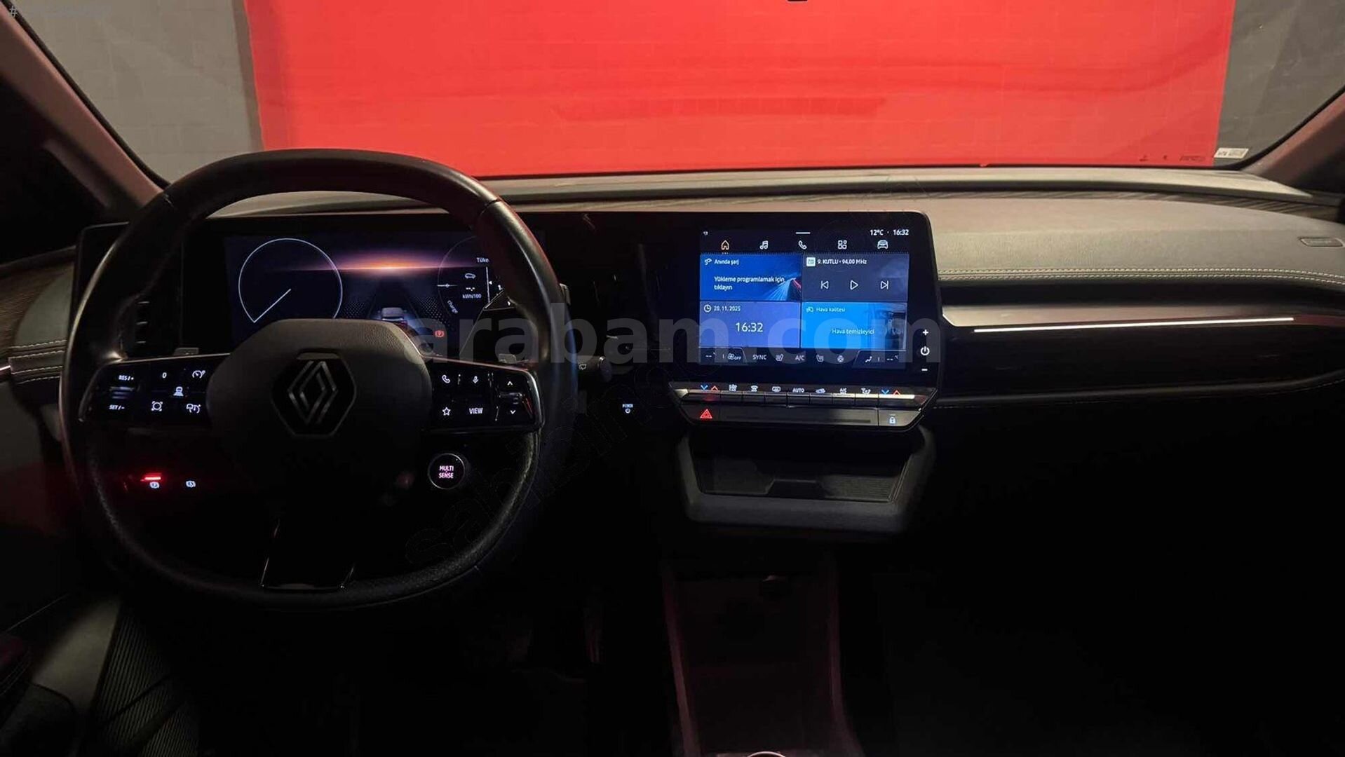 Galeriden Renault Megane E-Tech Iconic 2023 Model Ankara 43.000 km Kırmızı 6