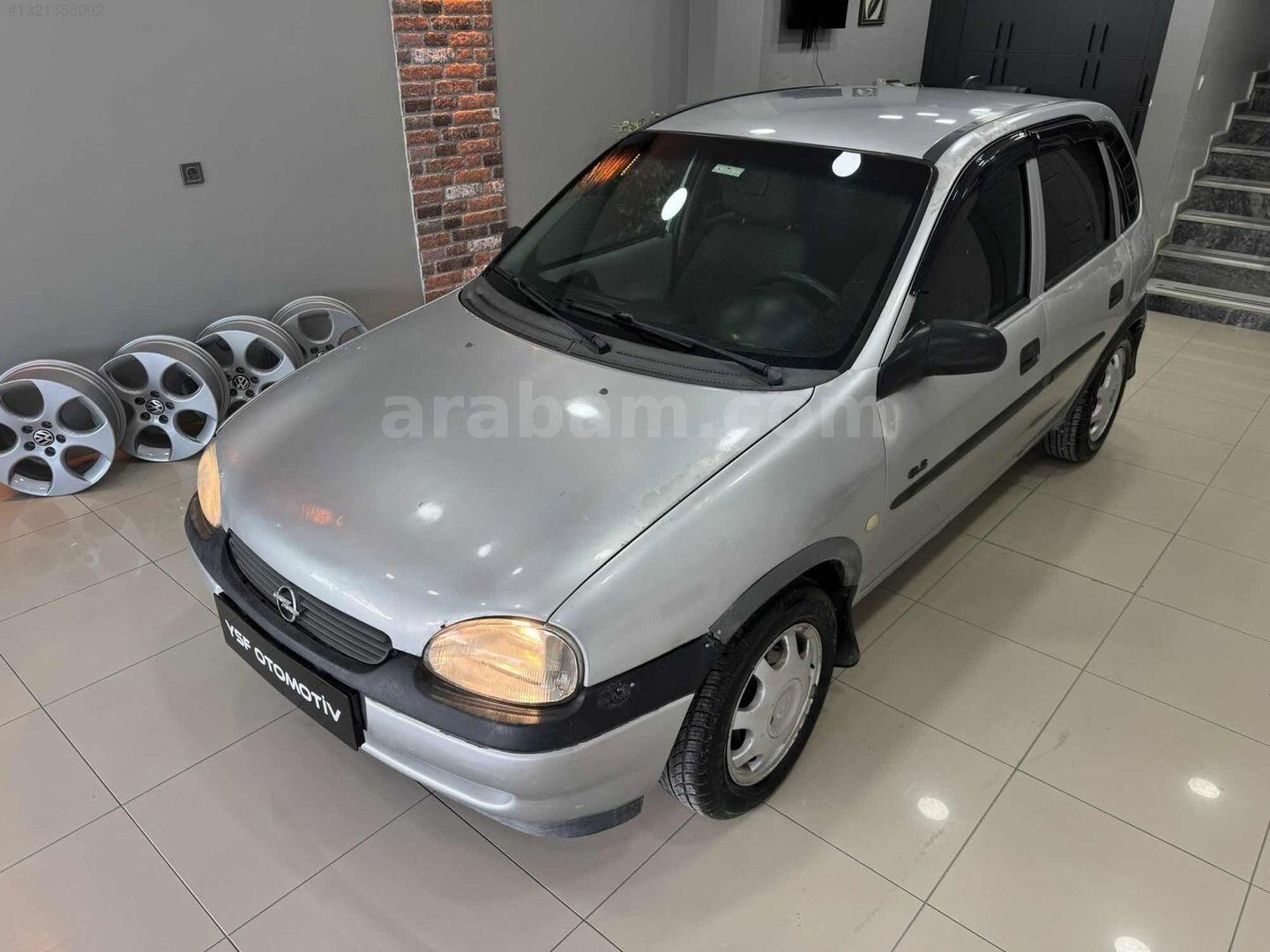 Galeriden Opel Corsa 1.4 GLS 1997 Model Edirne 280.000 km Gri 1
