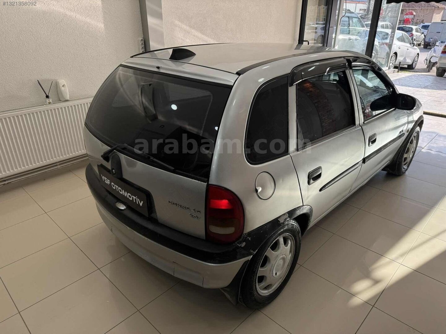 Galeriden Opel Corsa 1.4 GLS 1997 Model Edirne 280.000 km Gri 5