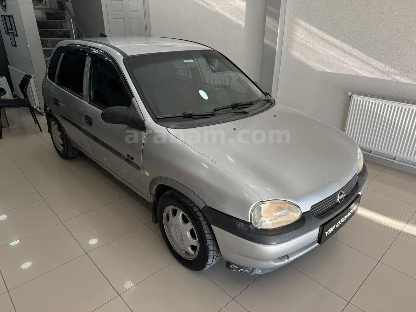 Galeriden Opel Corsa 1.4 GLS 1997 Model Edirne 280.000 km Gri 3