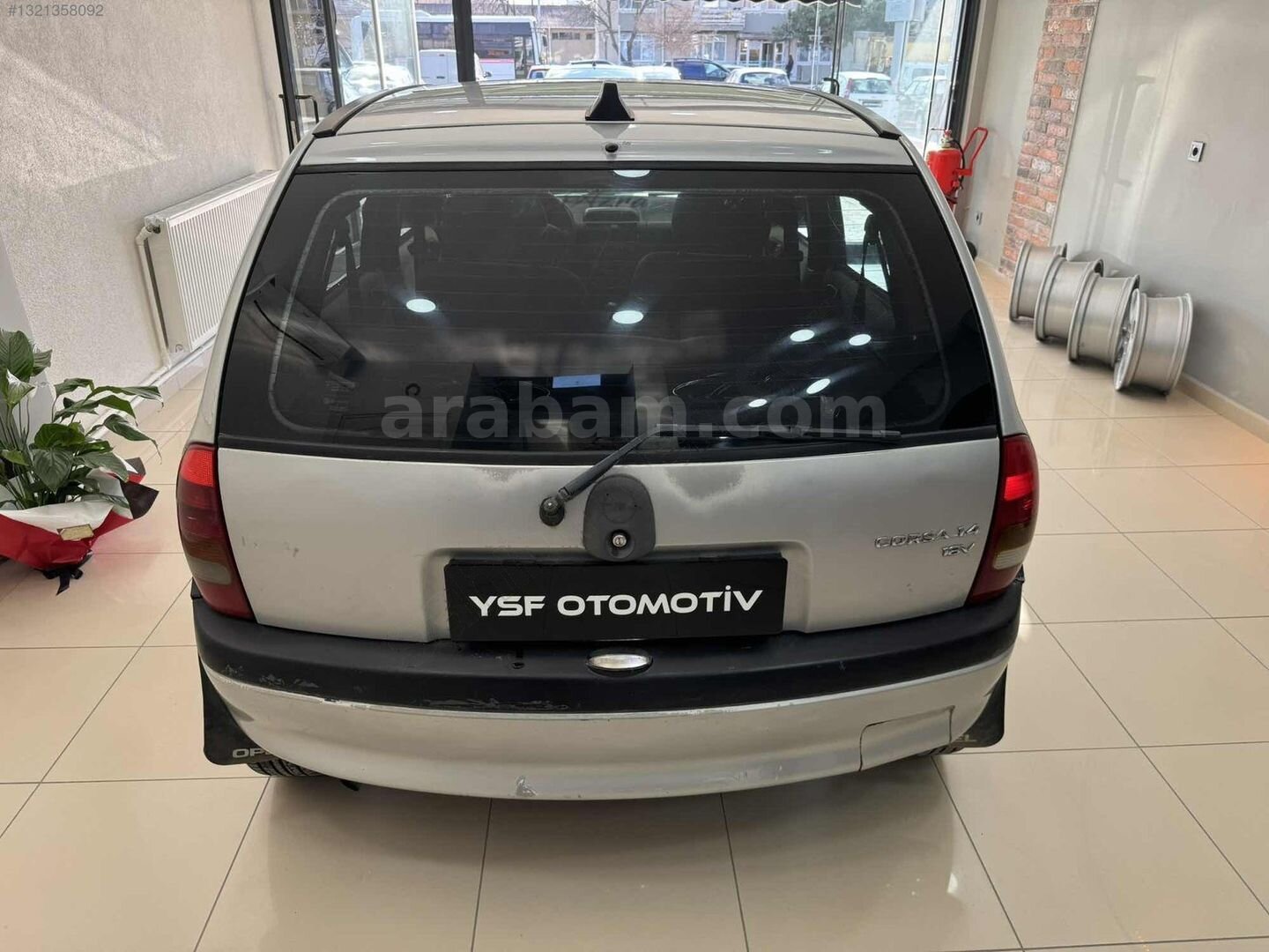 Galeriden Opel Corsa 1.4 GLS 1997 Model Edirne 280.000 km Gri 6