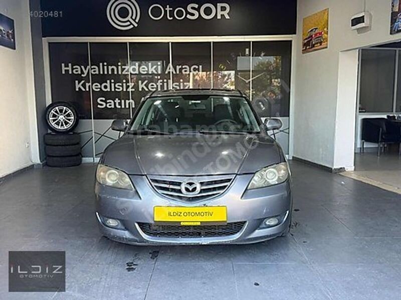 Galeriden Mazda 3 1.6 Dynamic 2005 Model İstanbul 292.000 km Gri
