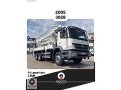 AKKAYA'DAN 2005 MODEL 3028 VE 1999 MODEL PUTZWEİSER 33 MT POMPA