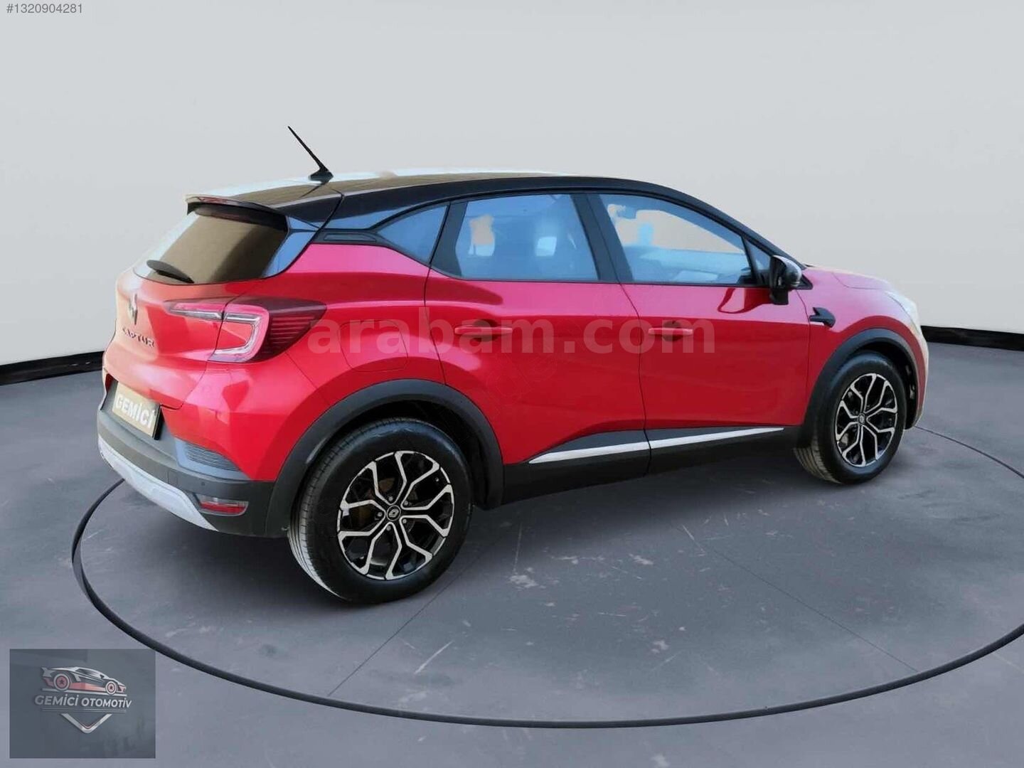 Galeriden Renault Captur 1.3 TCe Touch 2020 Model Düzce 96.000 km Kırmızı 7