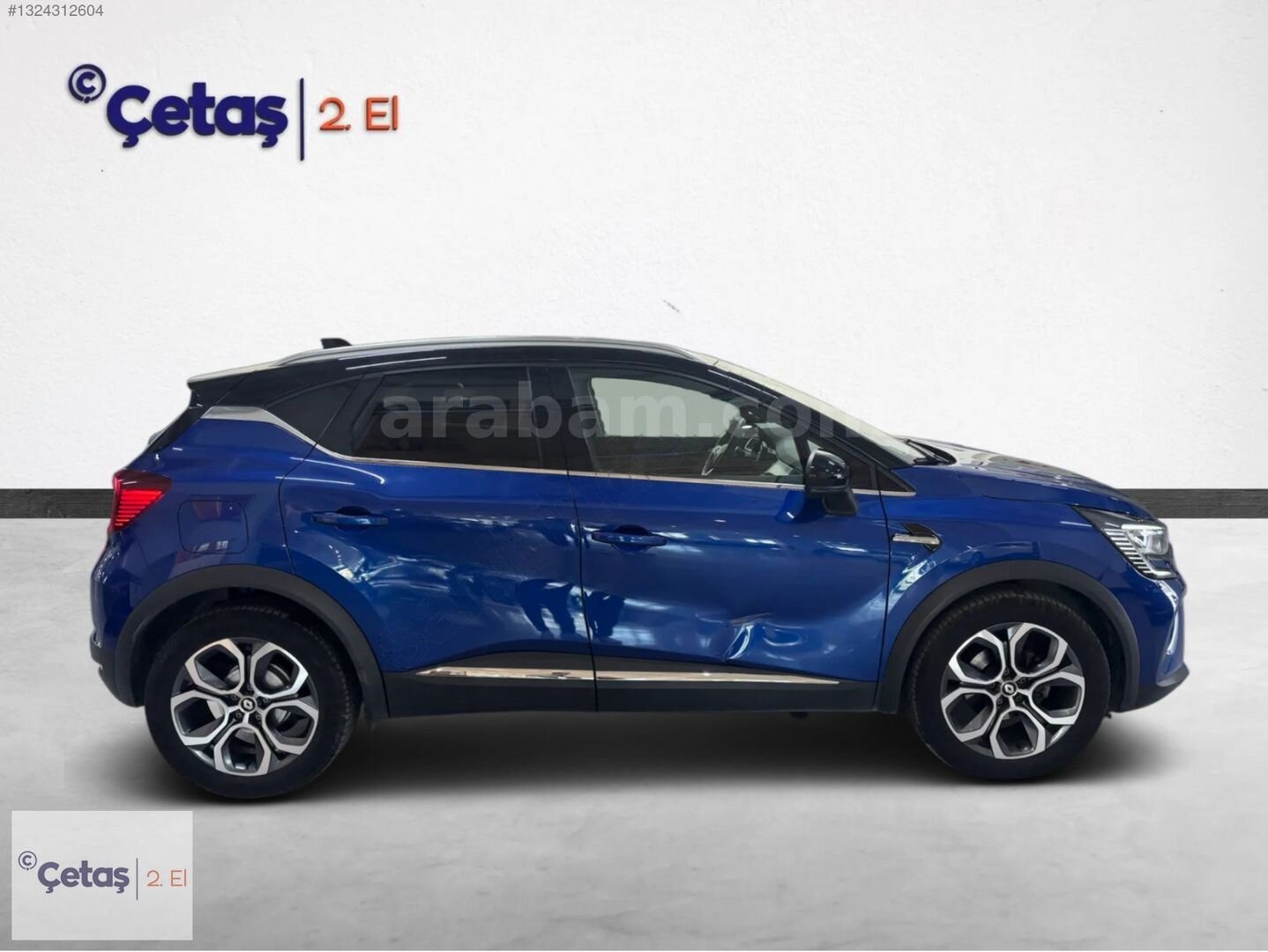 Galeriden Renault Captur 1.3 TCe Icon 2023 Model İzmir 52.215 km Mavi 3