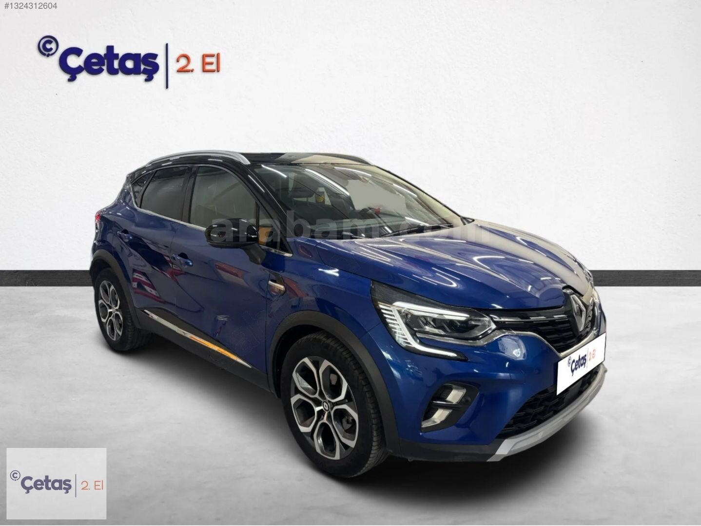 Galeriden Renault Captur 1.3 TCe Icon 2023 Model İzmir 52.215 km Mavi 1