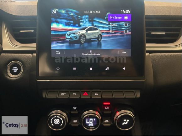 ÇETAŞ Renault İzmir (2023) Captur 1.3 TCe Icon Edc-ORİJİNAL