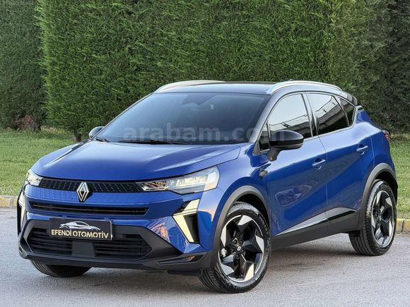 2025 ÇIKIŞLI CAPTUR 1.3 TCE + HYBRİT HATASIZ ÇİFT RENK 13.000 km