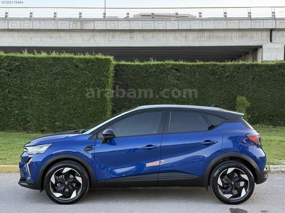 2025 ÇIKIŞLI CAPTUR 1.3 TCE + HYBRİT HATASIZ ÇİFT RENK 13.000 km