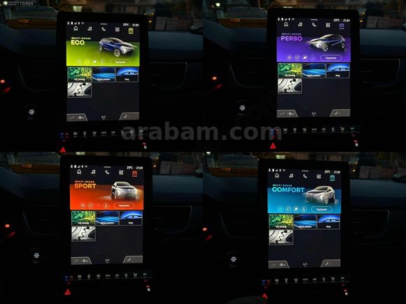 2025 ÇIKIŞLI CAPTUR 1.3 TCE + HYBRİT HATASIZ ÇİFT RENK 13.000 km
