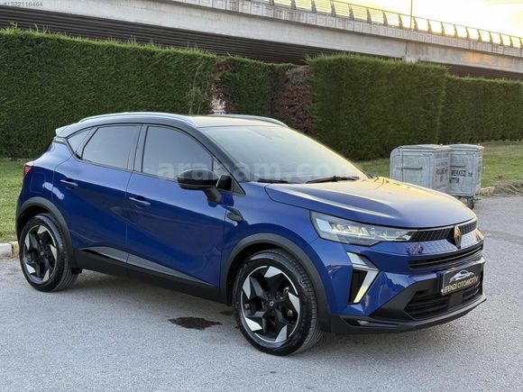 2025 ÇIKIŞLI CAPTUR 1.3 TCE + HYBRİT HATASIZ ÇİFT RENK 13.000 km