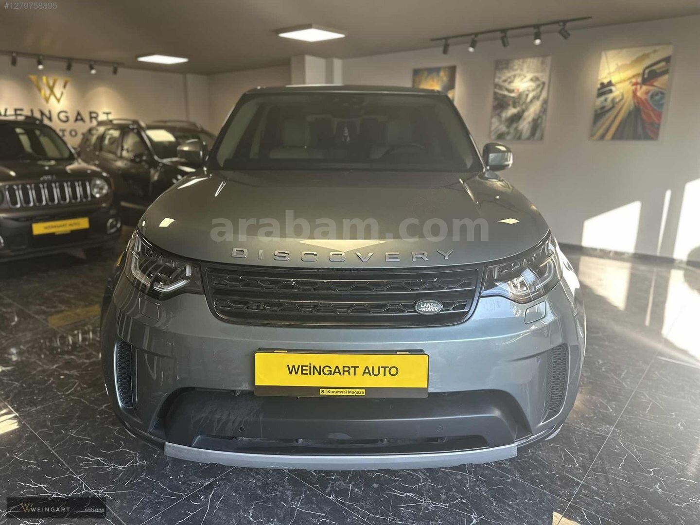 Galeriden Land Rover Discovery 2.0 SD4 HSE 2017 Model Bursa 113.000 km Gri 2